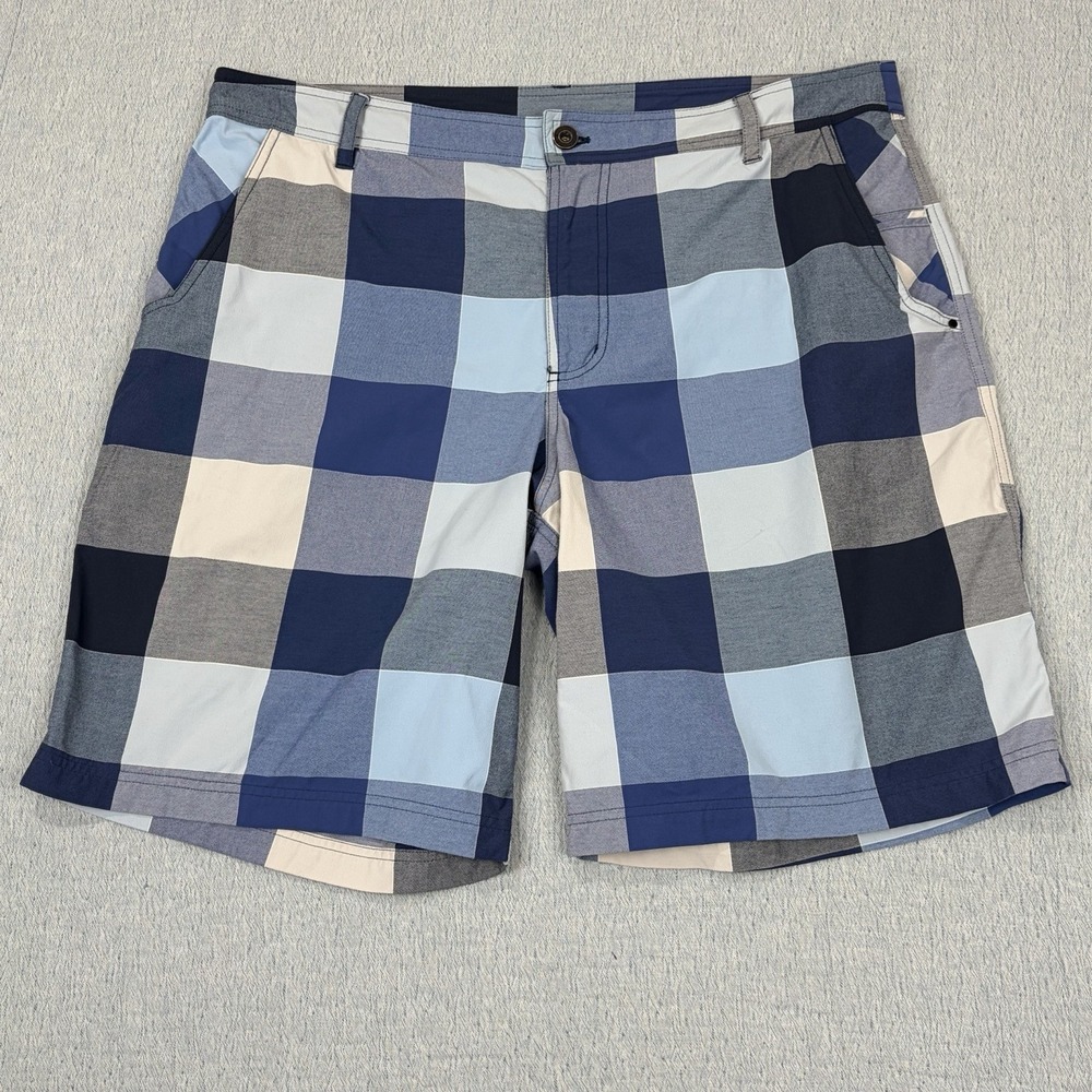Lululemon Shorts Mens 40 Plaid Golf Athletic Performance Zip Pocket Lightweight